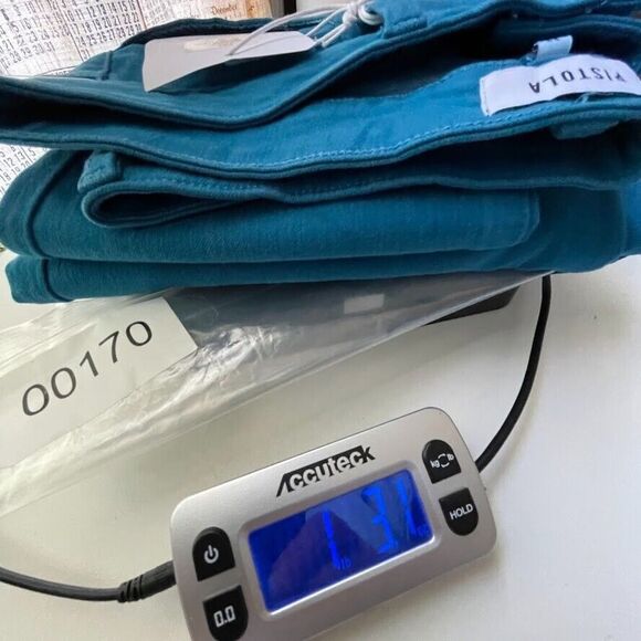 Pistola Jennifer Oslo Pants Womens 32 Belize Blue Slim Fit Ankle Jeans - Picture 16 of 16